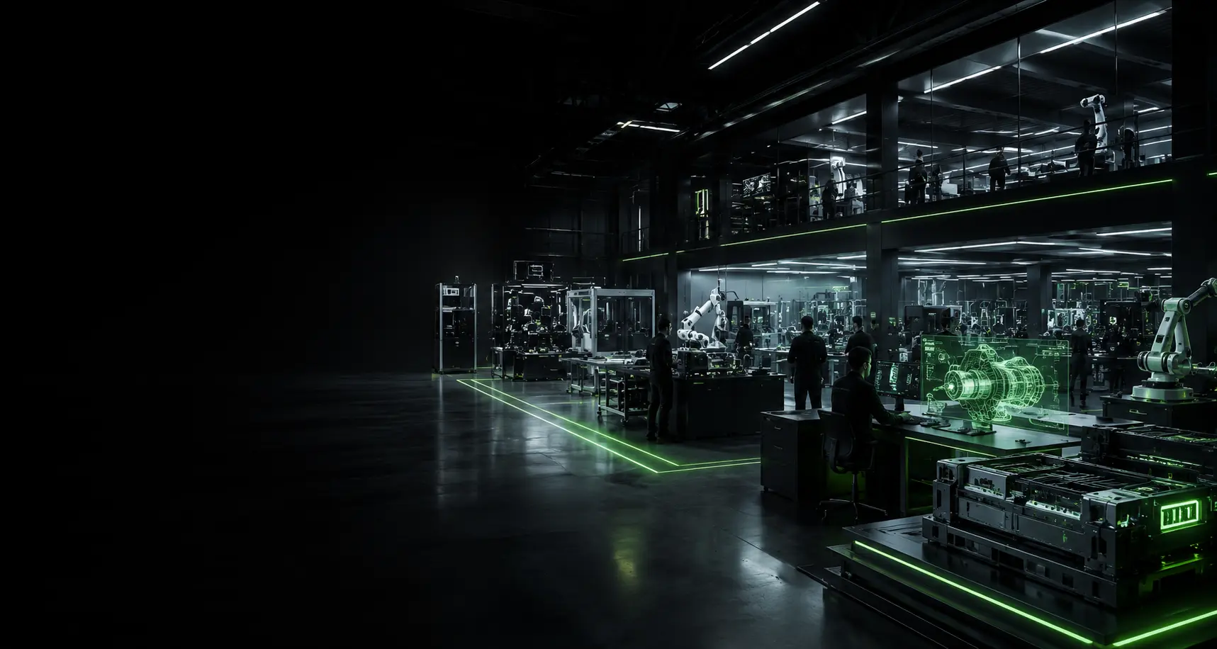 Engineer working on a prototype at Enermyx